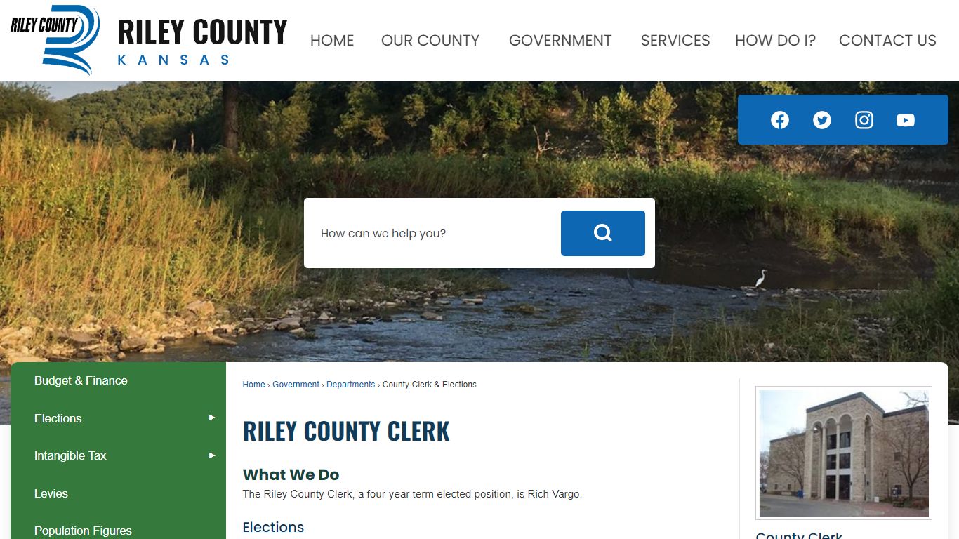 Riley County Clerk | Riley County Official Website